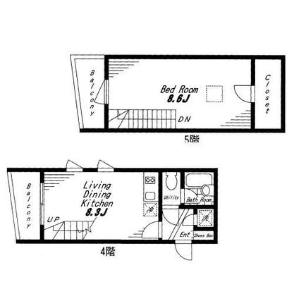 東京都豊島区高田１丁目 賃貸マンション 1LK