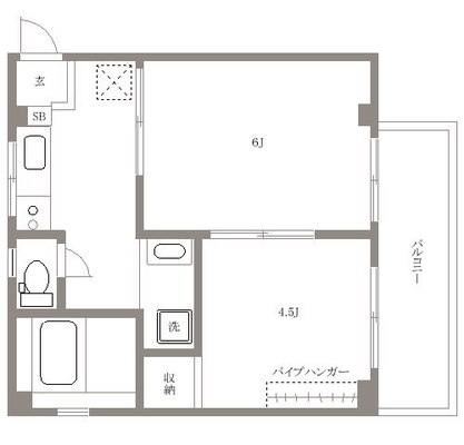日本女子大学 マンション 2K