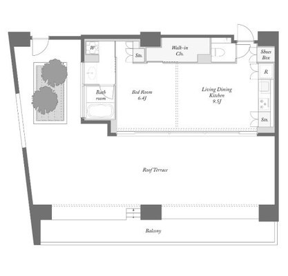 日本女子大学 マンション 1LDK