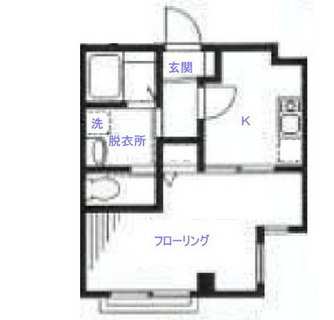 東京都豊島区北大塚３丁目 賃貸マンション 1K