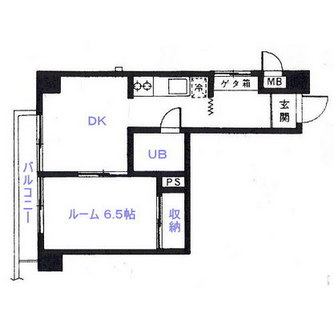 東京都豊島区高田２丁目 賃貸マンション 1DK