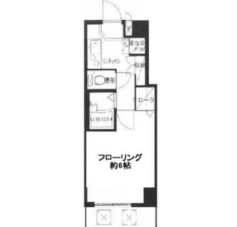 東京都新宿区早稲田鶴巻町 賃貸マンション 1K