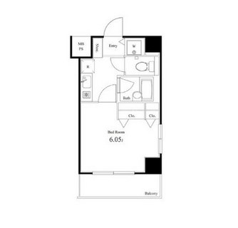 東京都豊島区高田１丁目 賃貸マンション 1K