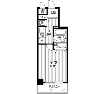 東京都豊島区高田１丁目 賃貸マンション 1K