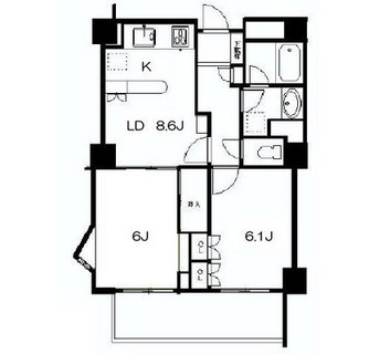 東京都新宿区西早稲田１丁目 賃貸マンション 2LDK