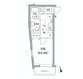 東京都新宿区南榎町 賃貸マンション 1K