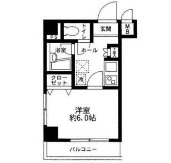 東京都文京区関口１丁目 賃貸マンション 1K