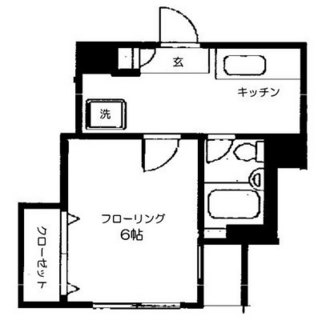 東京都文京区音羽２丁目 賃貸マンション 1K