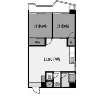 東京都豊島区高田３丁目 賃貸マンション 2LDK