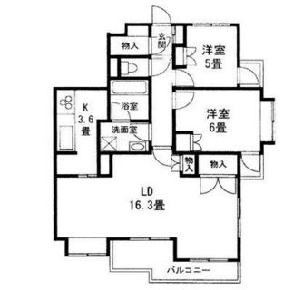 東京都豊島区雑司が谷１丁目 賃貸マンション 2LDK