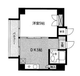 東京都新宿区下落合３丁目 賃貸マンション 1DK