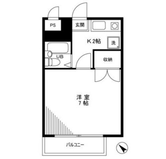 東京都豊島区目白２丁目 賃貸マンション 1K