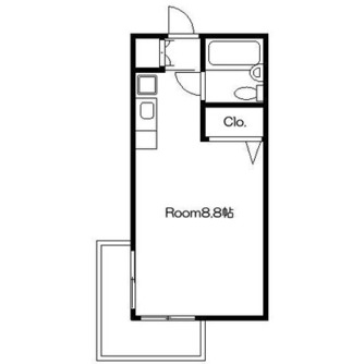 東京都新宿区築地町 賃貸マンション 1R