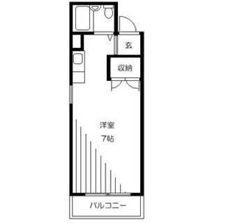 東京都豊島区高田１丁目 賃貸マンション 1R