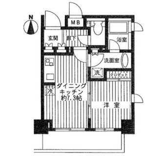 東京都豊島区高田２丁目 賃貸マンション 1DK