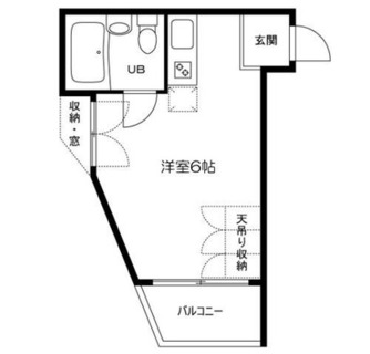 東京都豊島区高田１丁目 賃貸マンション 1R