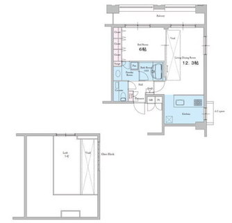 東京都文京区音羽２丁目 賃貸マンション 1LDK