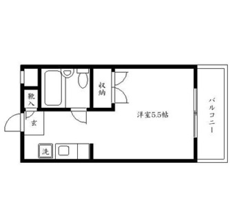 東京都豊島区高田２丁目 賃貸マンション 1K