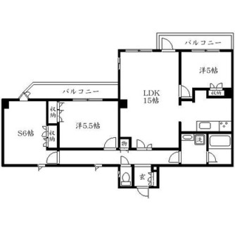 東京都文京区大塚５丁目 賃貸マンション 2SLDK