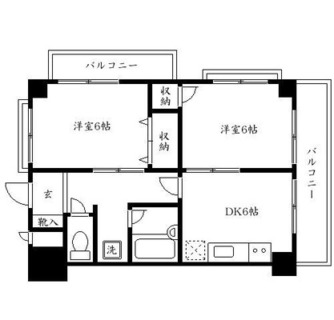 東京都豊島区目白２丁目 賃貸マンション 2DK