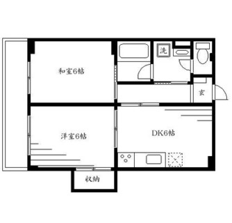 東京都豊島区雑司が谷２丁目 賃貸マンション 2DK