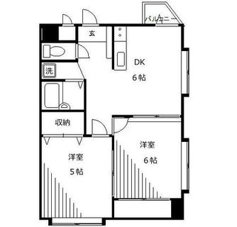 東京都新宿区早稲田鶴巻町 賃貸マンション 2DK