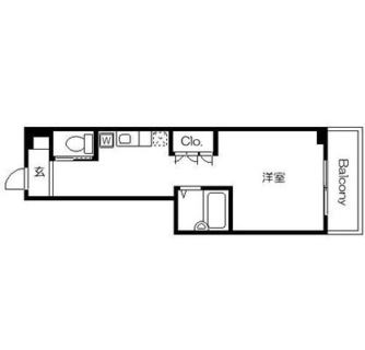 東京都新宿区下落合１丁目 賃貸マンション 1R