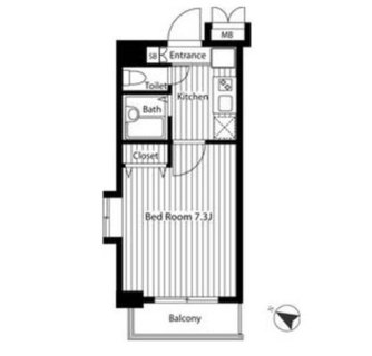 東京都豊島区雑司が谷１丁目 賃貸マンション 1K