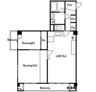 東京都豊島区高田２丁目 賃貸マンション 2LDK