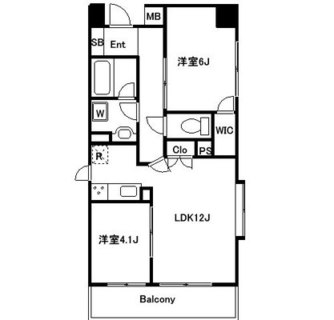 東京都新宿区西早稲田１丁目 賃貸マンション 2LDK