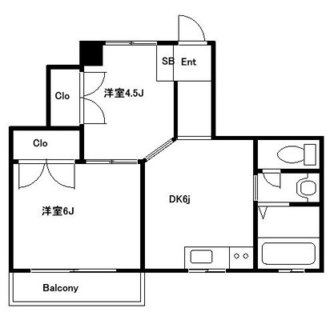 東京都豊島区高田２丁目 賃貸マンション 2DK