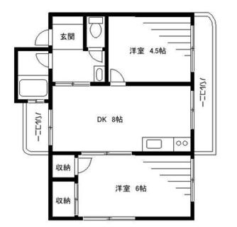 東京都文京区関口１丁目 賃貸マンション 2DK