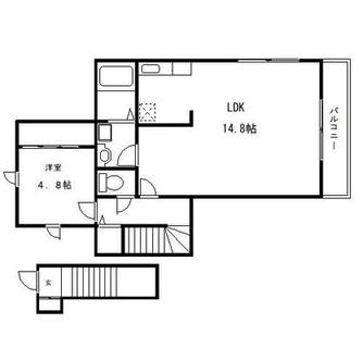 東京都文京区小日向３丁目 賃貸アパート 1LDK