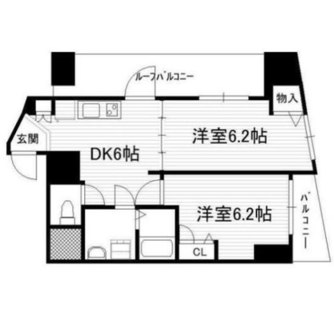 東京都文京区大塚６丁目 賃貸マンション 2DK