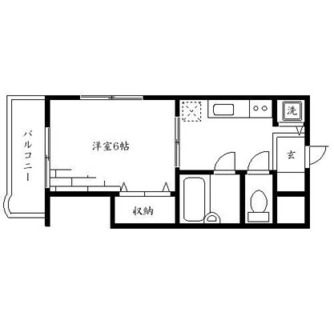 東京都豊島区雑司が谷１丁目 賃貸マンション 1K