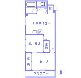 東京都豊島区高田３丁目 賃貸マンション 2LDK